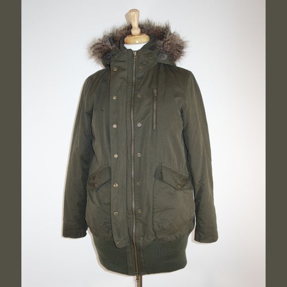 Dark Green Gap Jacket - size M (approx US 6-8) - Picture 2 of 13
